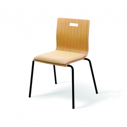 單椅/曲木椅/堆疊椅/餐椅/鐵腳椅推薦_EH系列 座墊基本款
