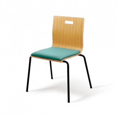 單椅/曲木椅/堆疊椅/餐椅/鐵腳椅推薦_EH系列 座墊基本款